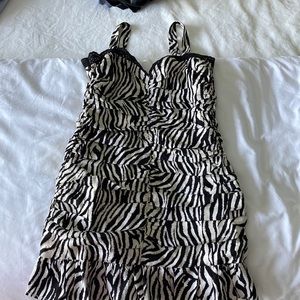 Isabells cabinet zebra dress